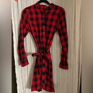Gap Buffalo Plaid Dress size Small